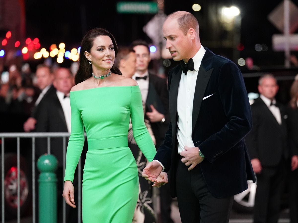 kate middleton and prince william at the earthshot prize 2022
