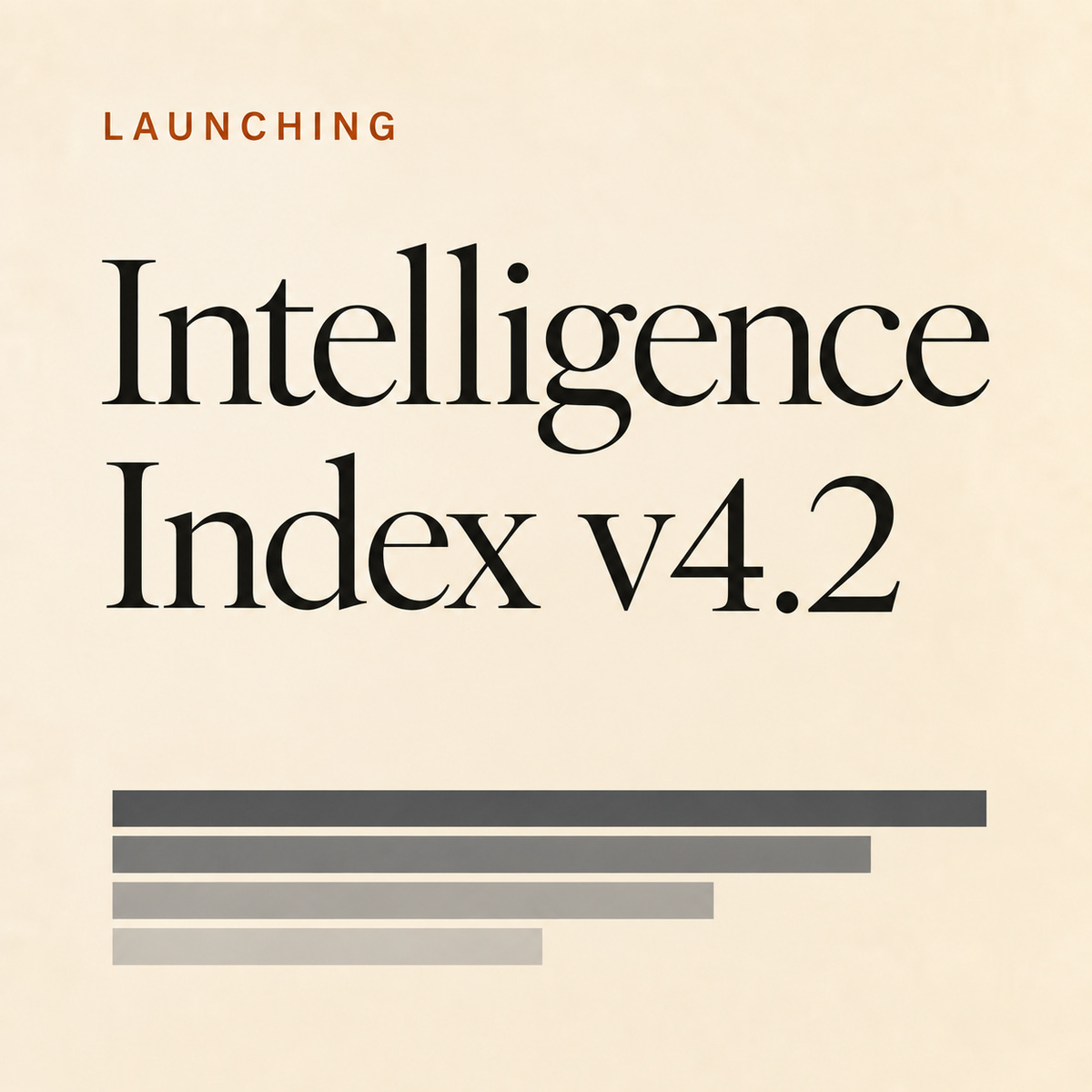 Artificial Analysis Intelligence Index v4.2: mehr private Testsets gegen Benchmark-Tuning Artificial Analysis Intelligence Index v4.2: mehr private Testsets gegen Benchmark-Tuning