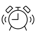 Alarm Ringing outline