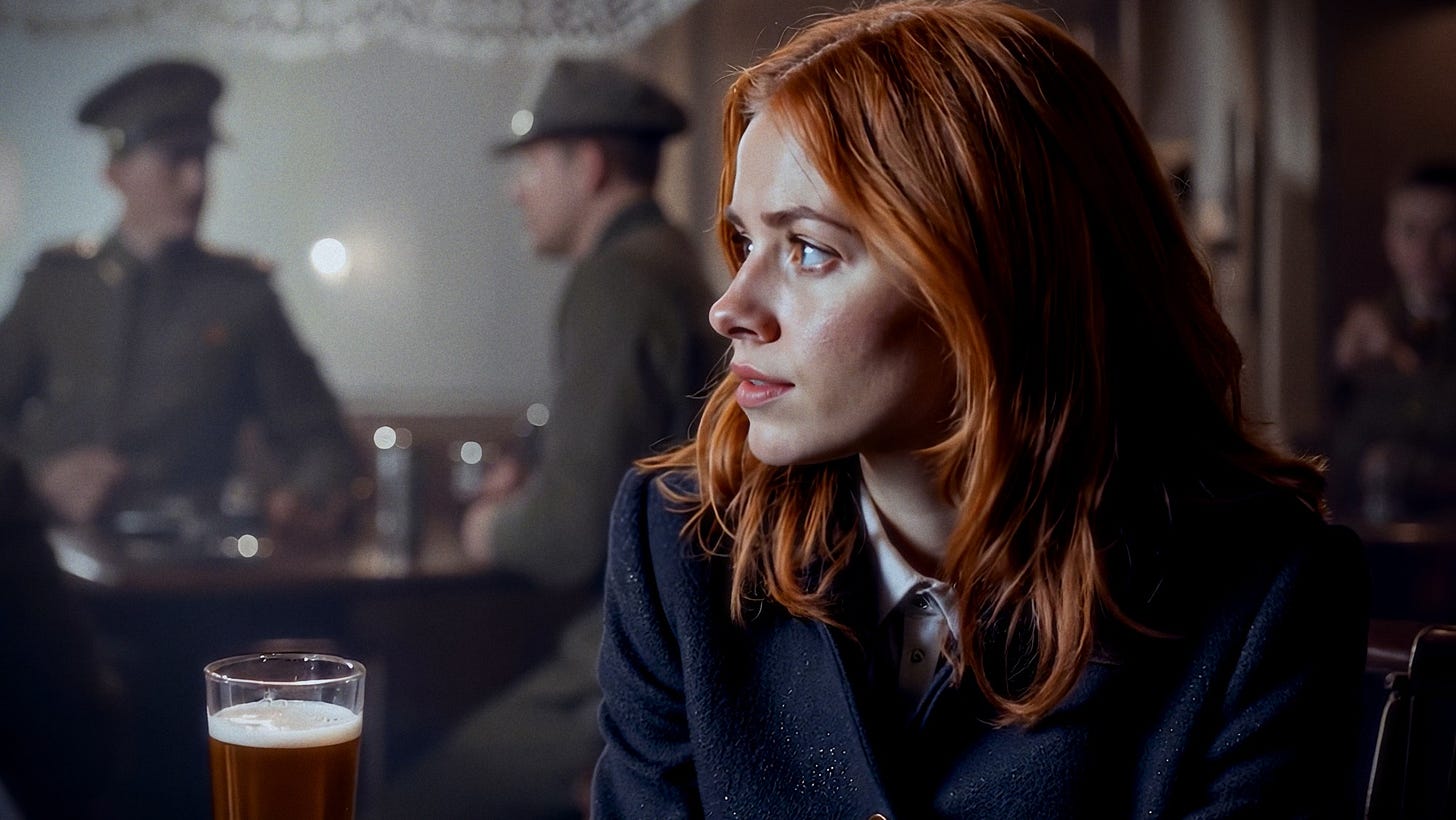 The Woman With Red Hair still, credit: Brett Stuart
