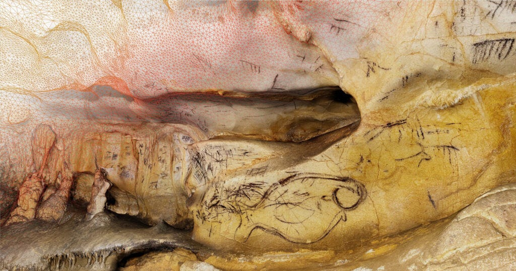Digital model of La Pileta cave. Credit: D. Antón et al., Journal of Archaeological Science (2025)
