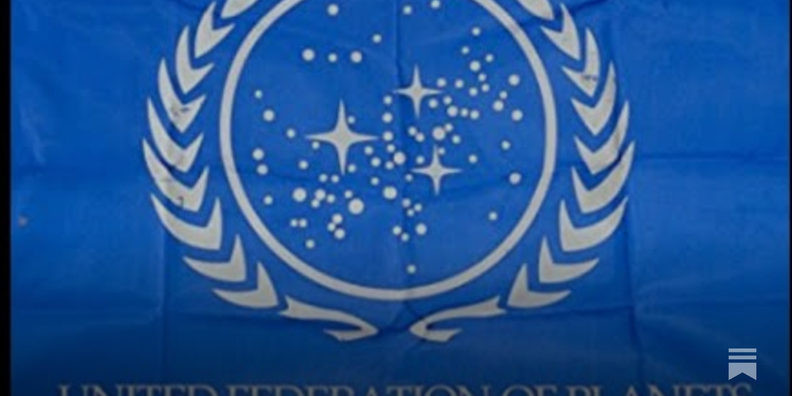 Star Trek's UFP Flag: A History Of The United Federation Of Planets Logo, image size:1600x800