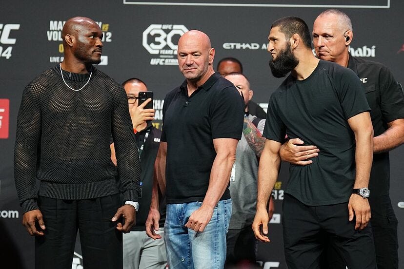 UFC: Khamzat Chimaev believes Kamaru Usman is too old to fight him: 'You  are not on my level' | Marca