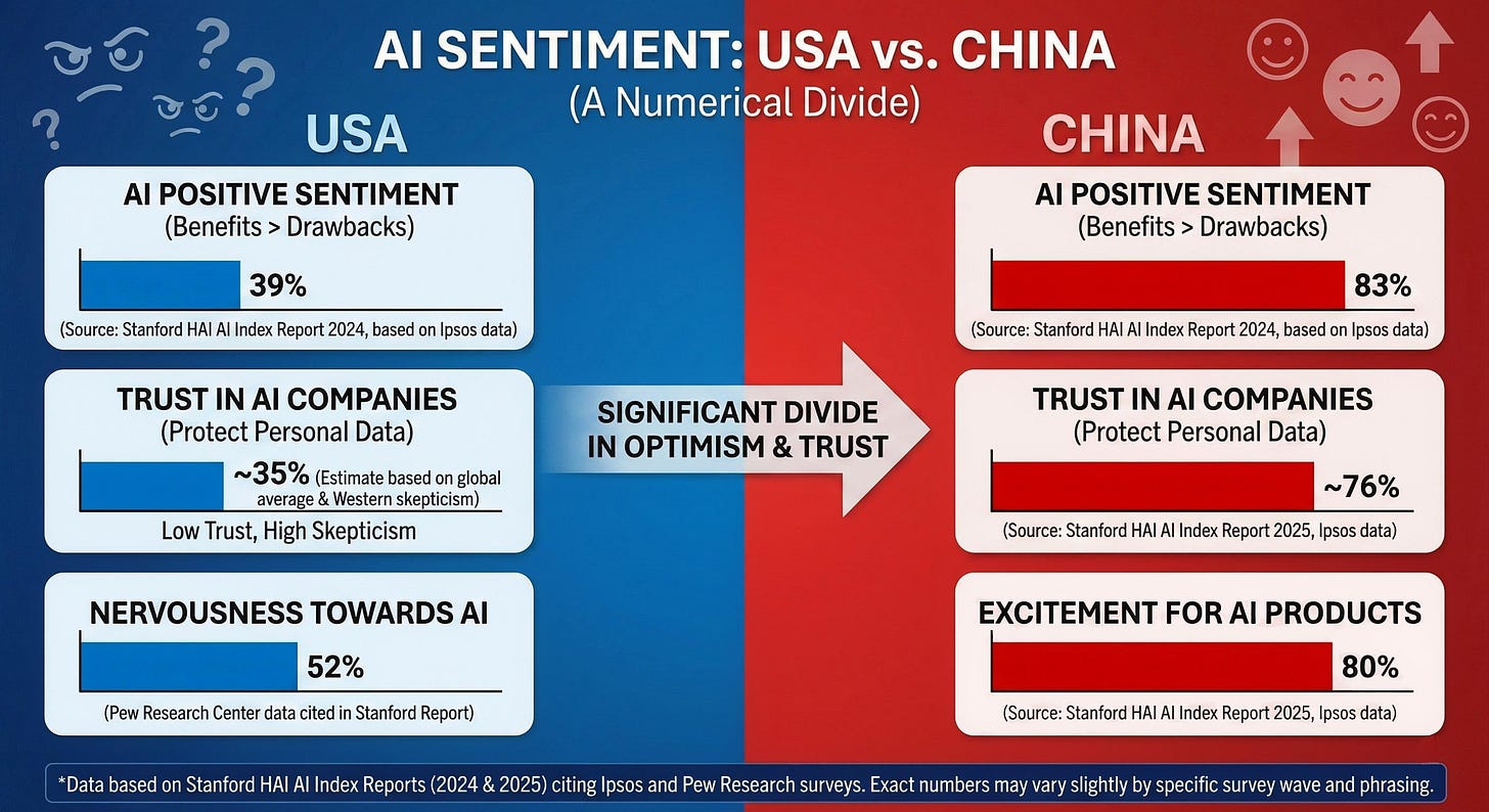 America vs China in general sentiment : r/accelerate America vs China in general sentiment : r/accelerate