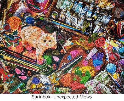 Assortment of Made in USA Puzzle Brands