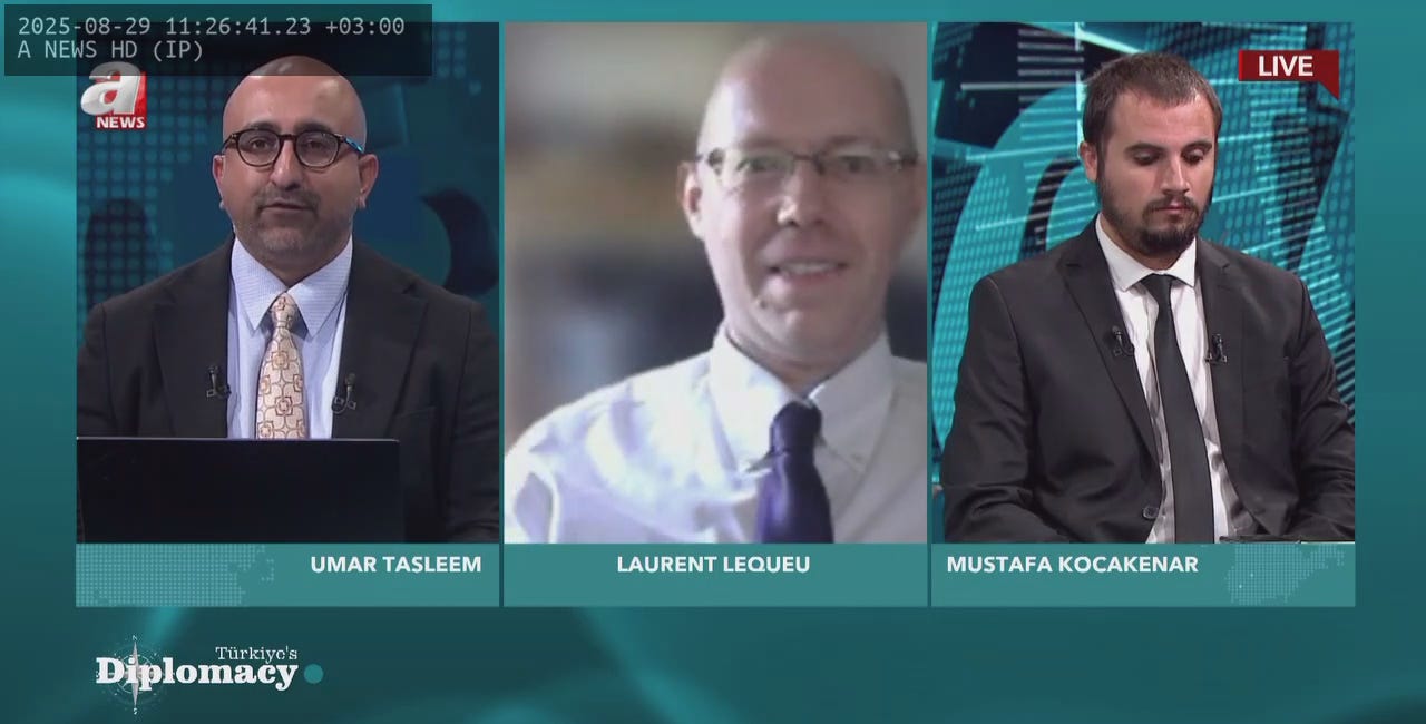 Interview With A-News Türkiye’s Diplomacy 29.08.2025