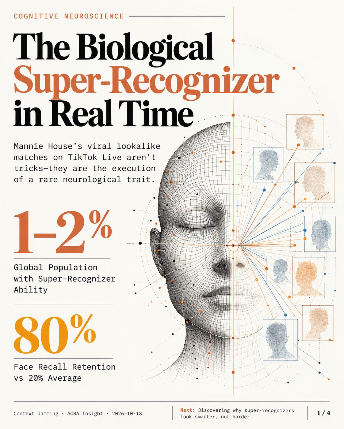 The Cognitive and Historical Anatomy of Real-Time Facial Matching: Analyzing the Digital Phenomenon of Mannie House