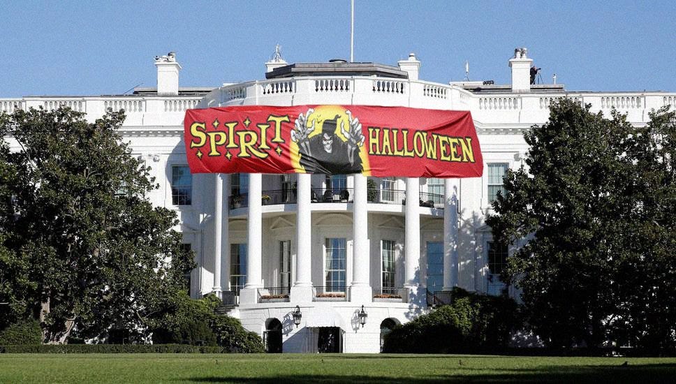 White House Now a Spirit Halloween Store Until Early November