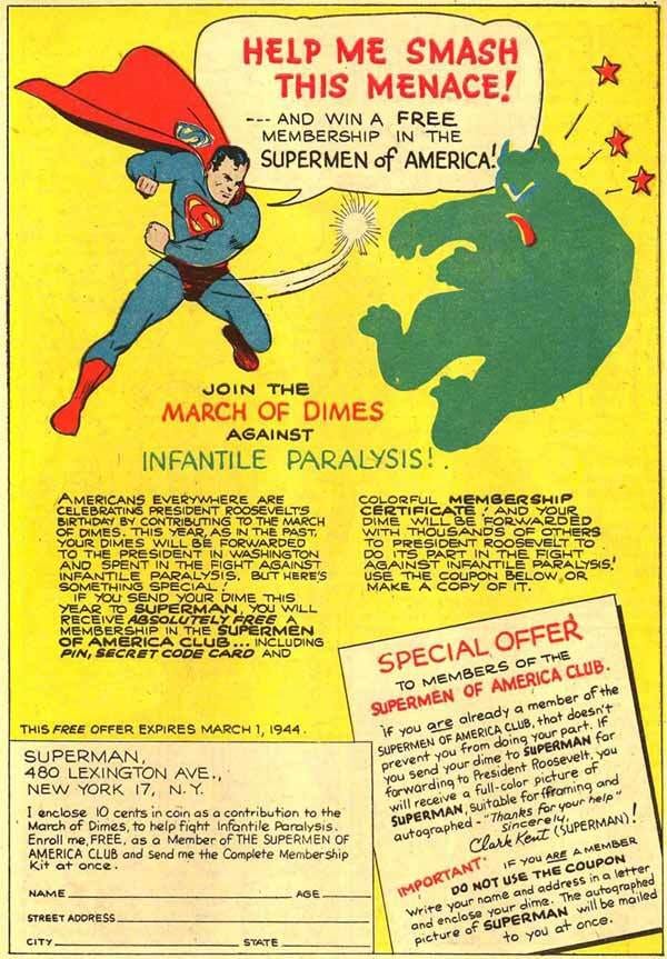 Comics Enter The Fight Against Polio Part 2 - Museum of disABILITY History