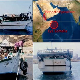 Yemeni Fishing Vessel Hijacked 8 Miles North Of Eyl, Somalia