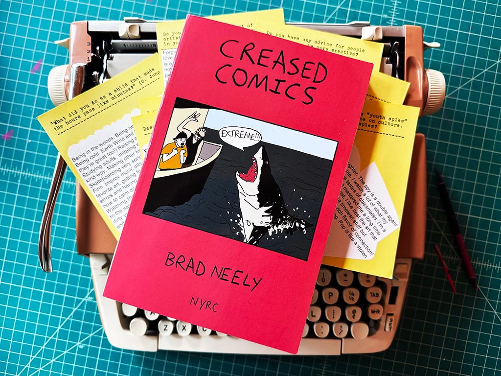 Typewriter interview with Brad Neely - Austin Kleon