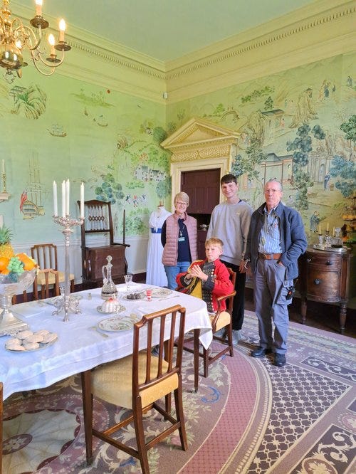 Wonderful manor staff