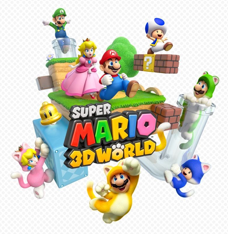 Super Mario 3D World Render (Nintendo E3 2013 Artwork Press Kit) Super Mario 3D World Render (Nintendo E3 2013 Artwork Press Kit)