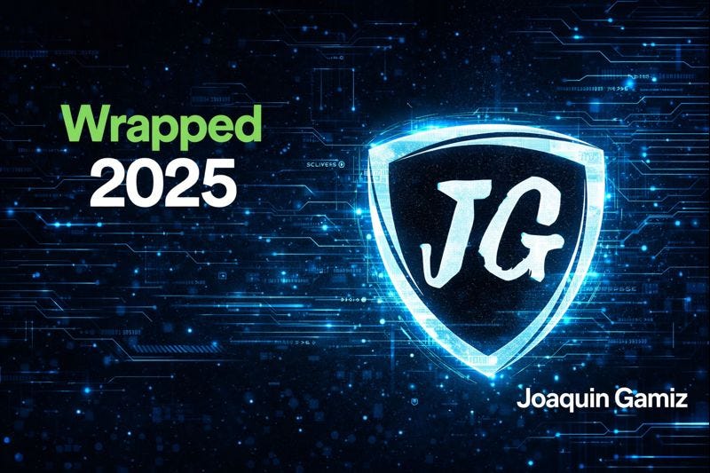 Portada del post Wrapped 2025 de JG