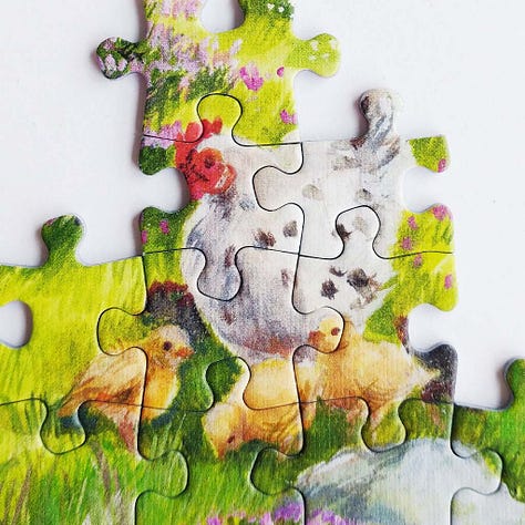 Falcon Highland Farm Jigsaw Puzzle