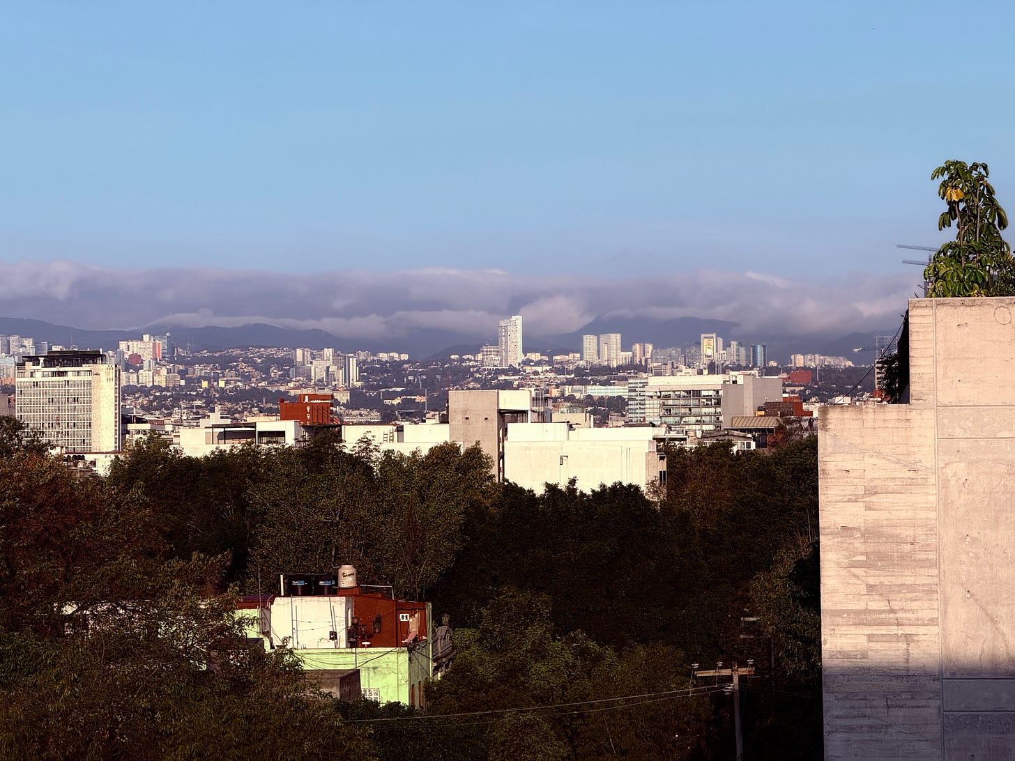 Mexico City skyline Mexico City skyline
