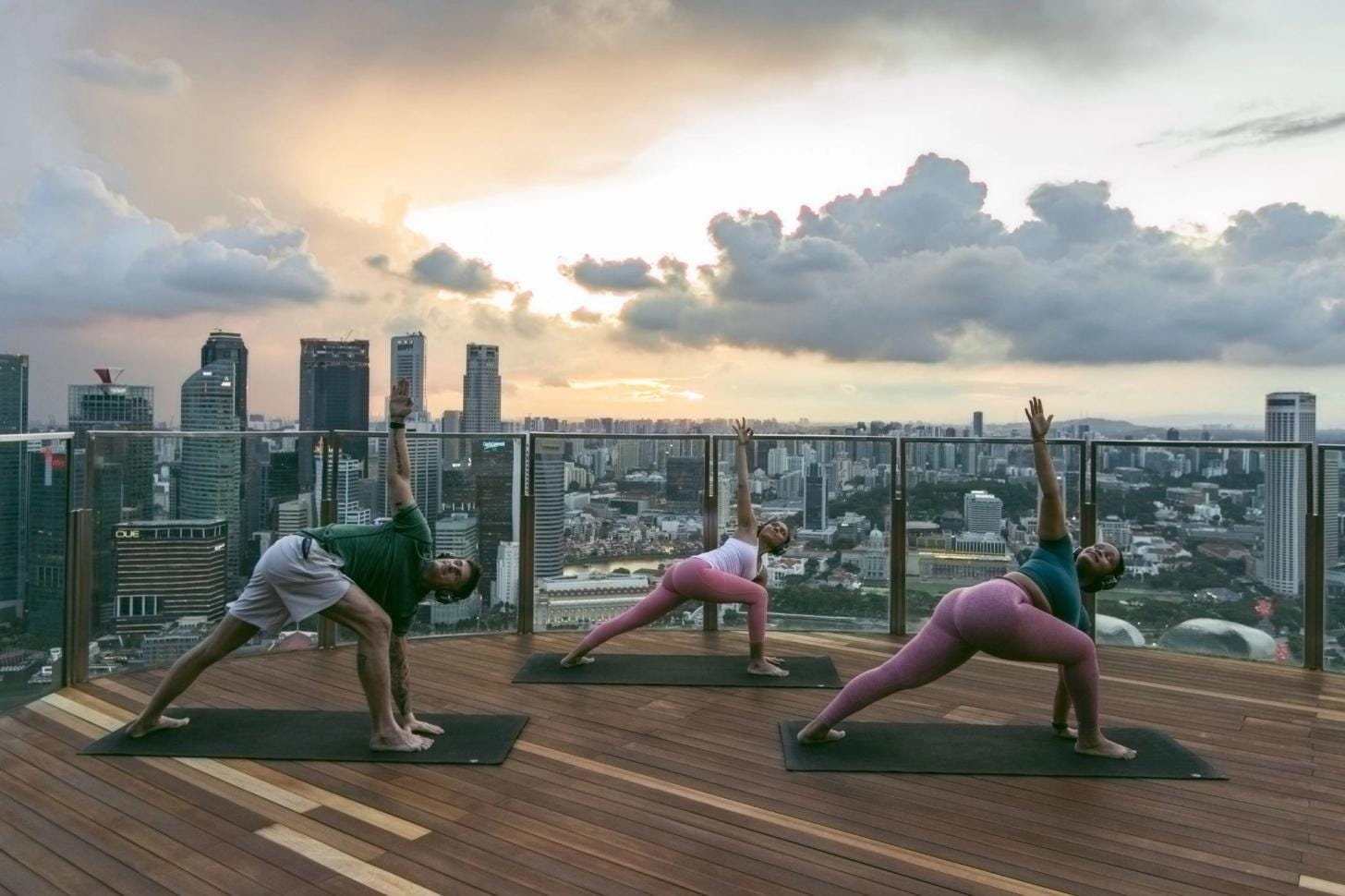 SkyPark Yoga by Virgin Active