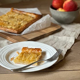 A simple apple tart - a recipe