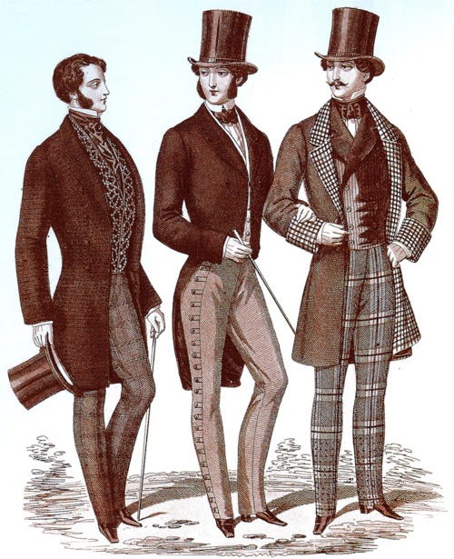Victorian Men's Fashion History and Clothing Guide