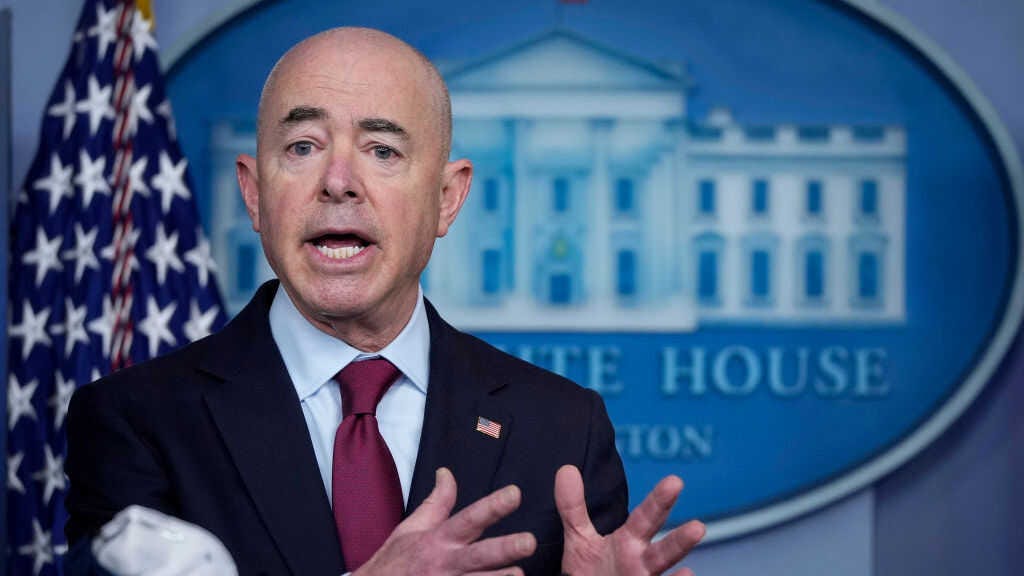 Mayorkas Says DHS Working To Manage Migrant Influx At Border : NPR