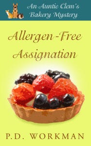 allergen-free assignation book cover