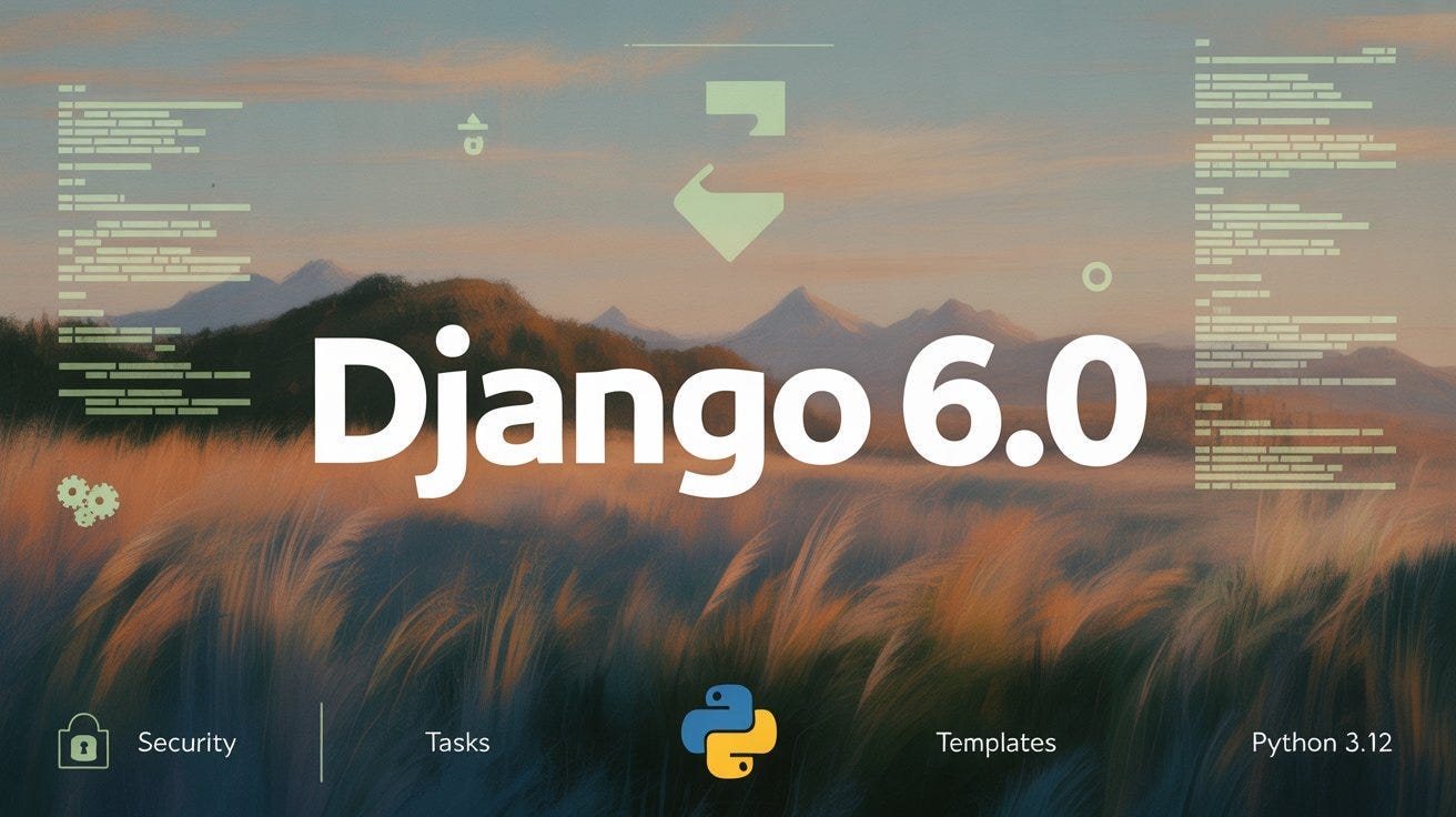 Django 6.0 Release: Key Features, Breaking Changes & Upgrade Guide | by  Akshay karthick | Oct, 2025 | Medium