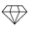 Diamond outline