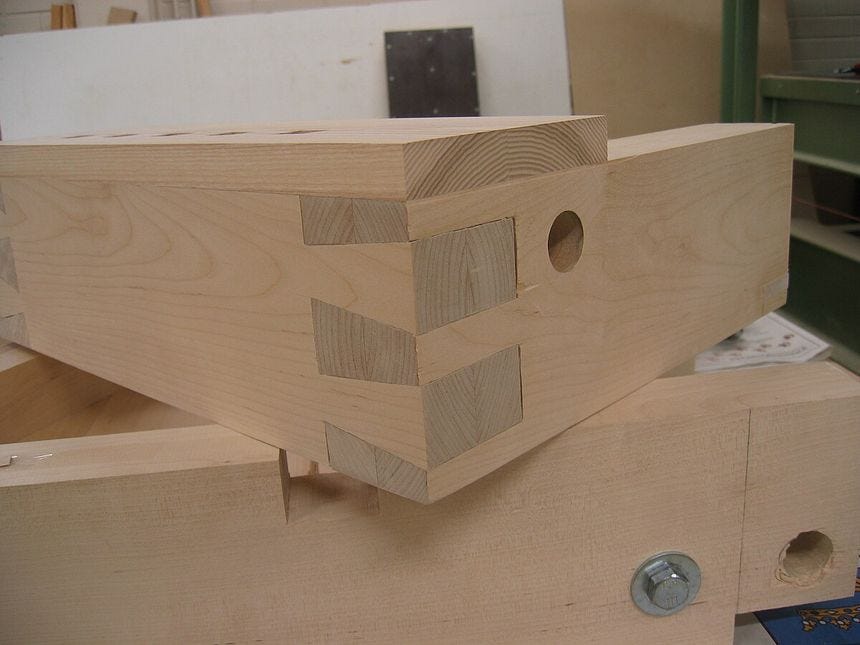 Dovetail joint - Wikipedia