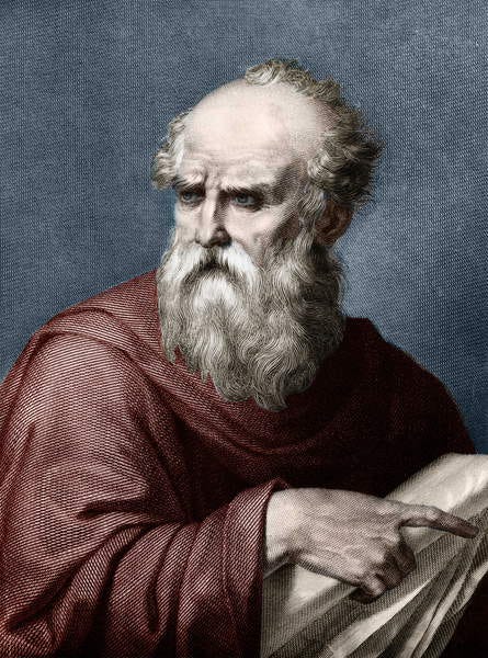 Portrait of Vitruvius (Marcus Vitruvius Pollo) Roman architect who lived in  the 1st century BC.