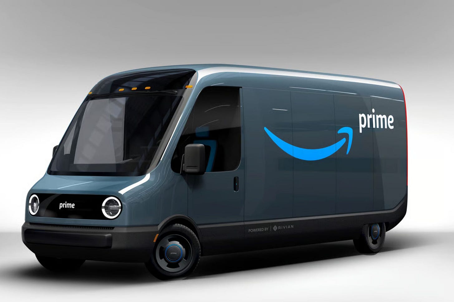 Amazon delivery trucks, Dollar Commerce Amazon delivery trucks, Dollar Commerce