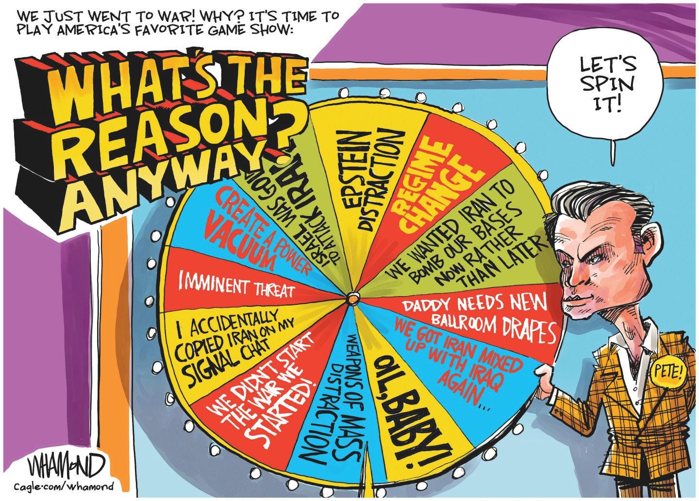 5 dangerously funny cartoons about the US starting a war with Iran | The  Week