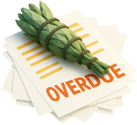 sage on overdue notices
