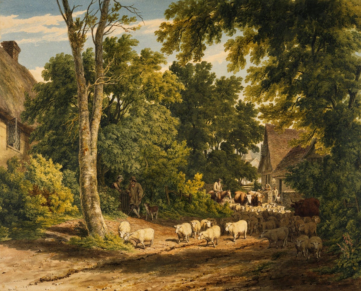Painting of a scenery Painting of a scenery