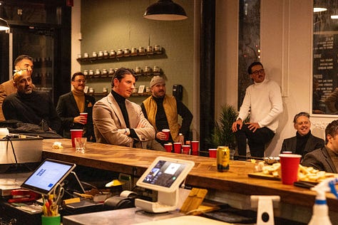 Whisky & Turtlenecks Men's Health Panel Night at Meat & Bread