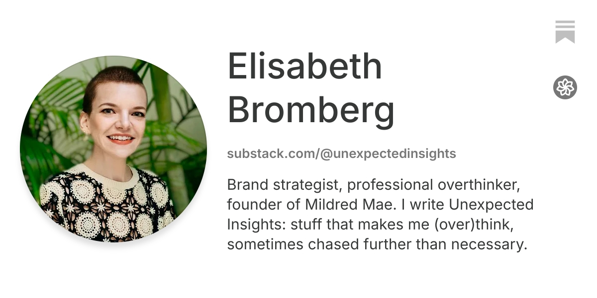 Elisabeth Bromberg | Substack