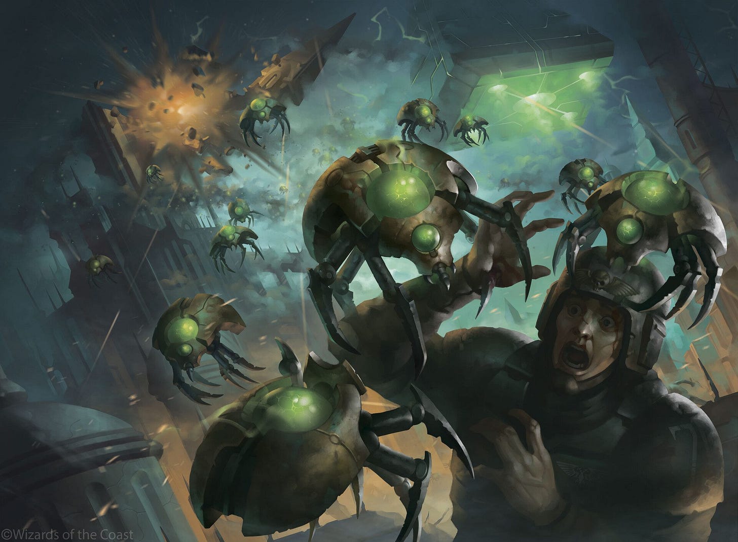 Canoptek Scarab Swarm by Alexey Kruglov Canoptek Scarab Swarm by Alexey Kruglov