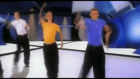 More disco arms dancing from the gang and JC's solo closeup