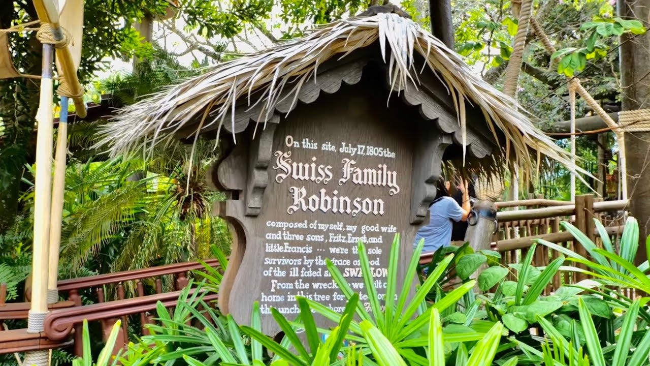 Swiss Family Treehouse at Magic Kingdom - FULL Walkthrough in 4K | Walt  Disney World 2021 - YouTube