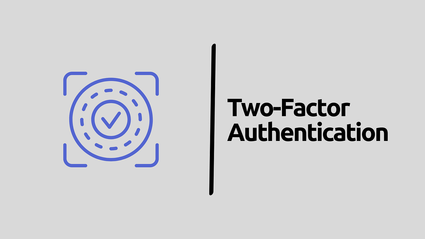 Two-factor authentication