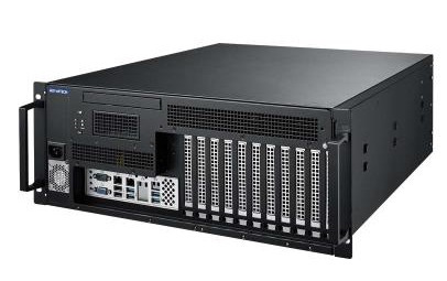 4U 18" short-depth edge server with dual 4th Gen Intel® Xeon® CPUs, 4TB DDR5, and 10 PCIe Gen5 slots. Built for massive AI acceleration and HPC.