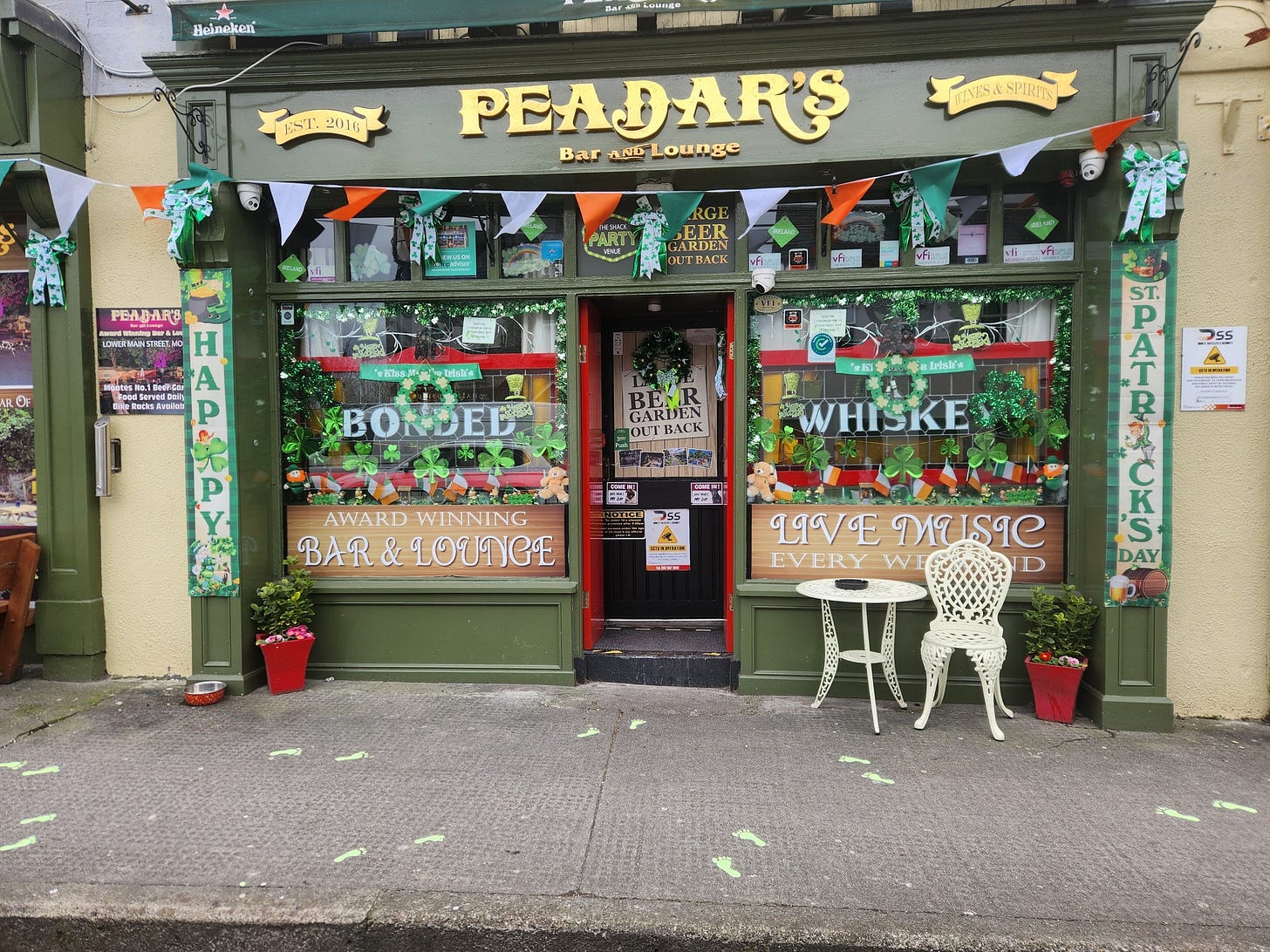 May be an image of newsagent and text