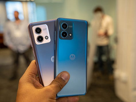 Moto G Stylus 4G from different angles