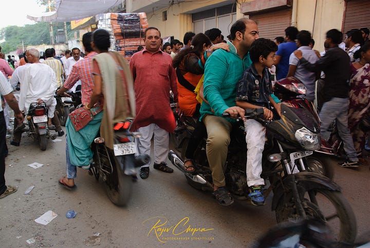 Images on the streets of Panipat. Street Photography