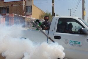 Fumigation truck