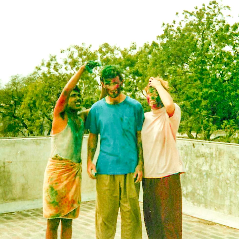 Celebrating Holi in Delhi in 1989