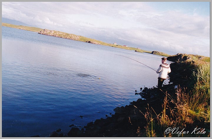 Images from Stóra Lón in Straumfjörður.