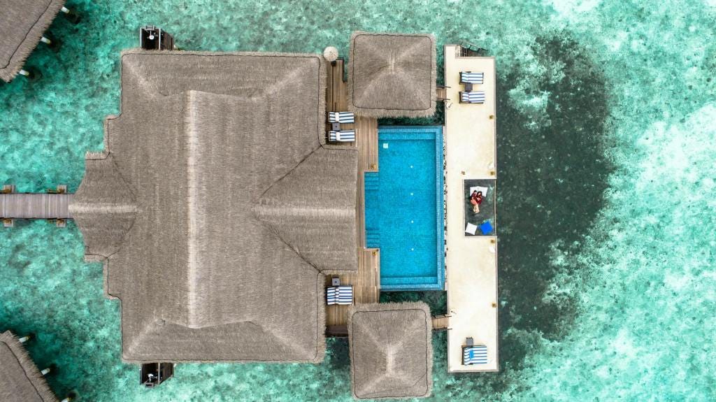 aerial photo of brown concrete house