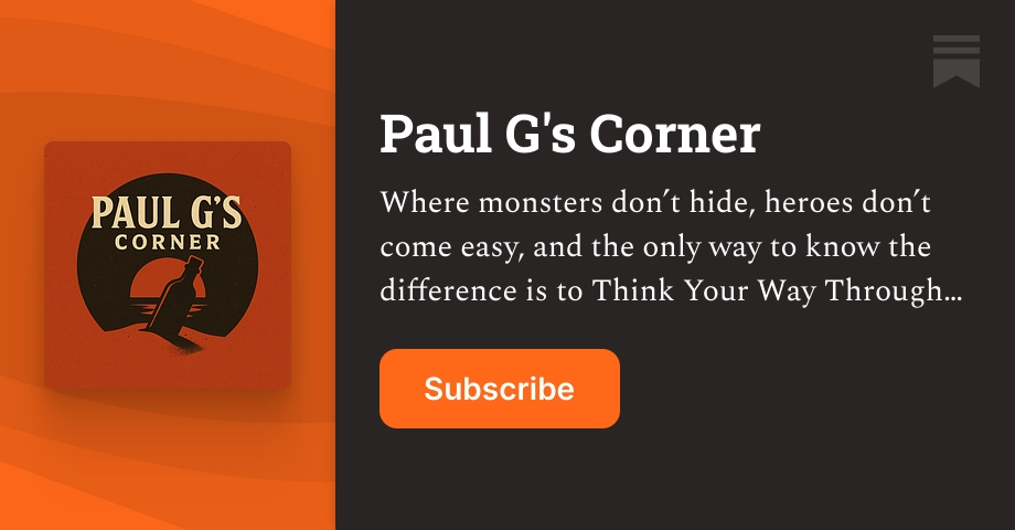 Paul G's Corner | Substack