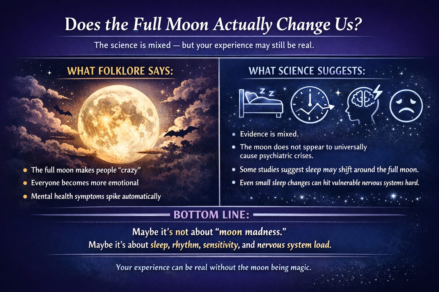 Full Moon, Neurodivergent Energy, and the Brain