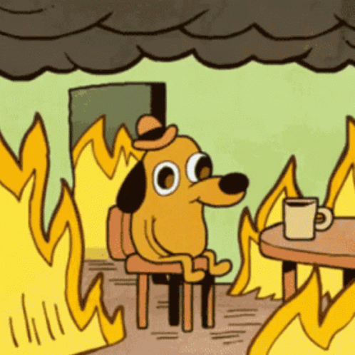 This Is Fine GIF - This Is Fine GIFs